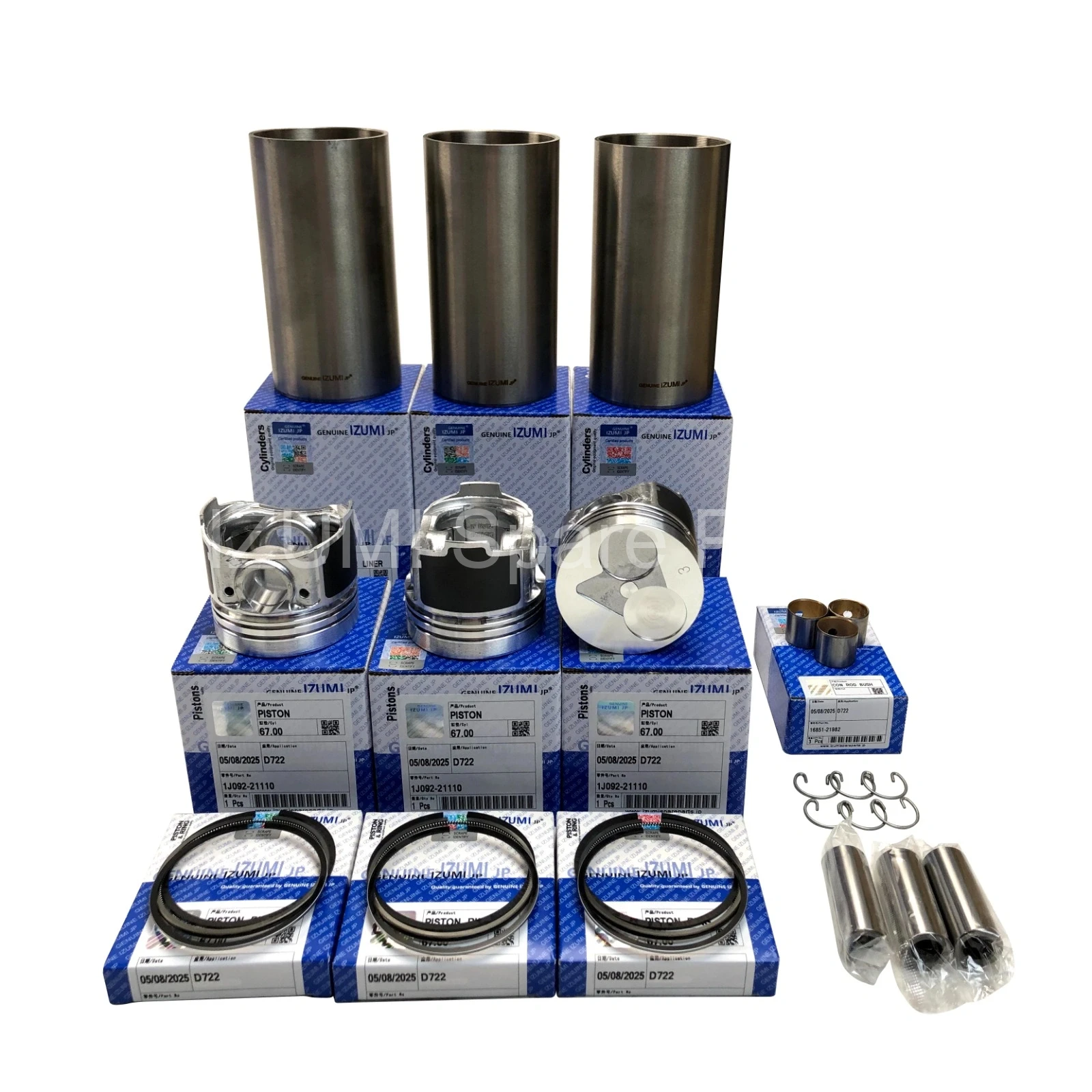D722 Liner Set