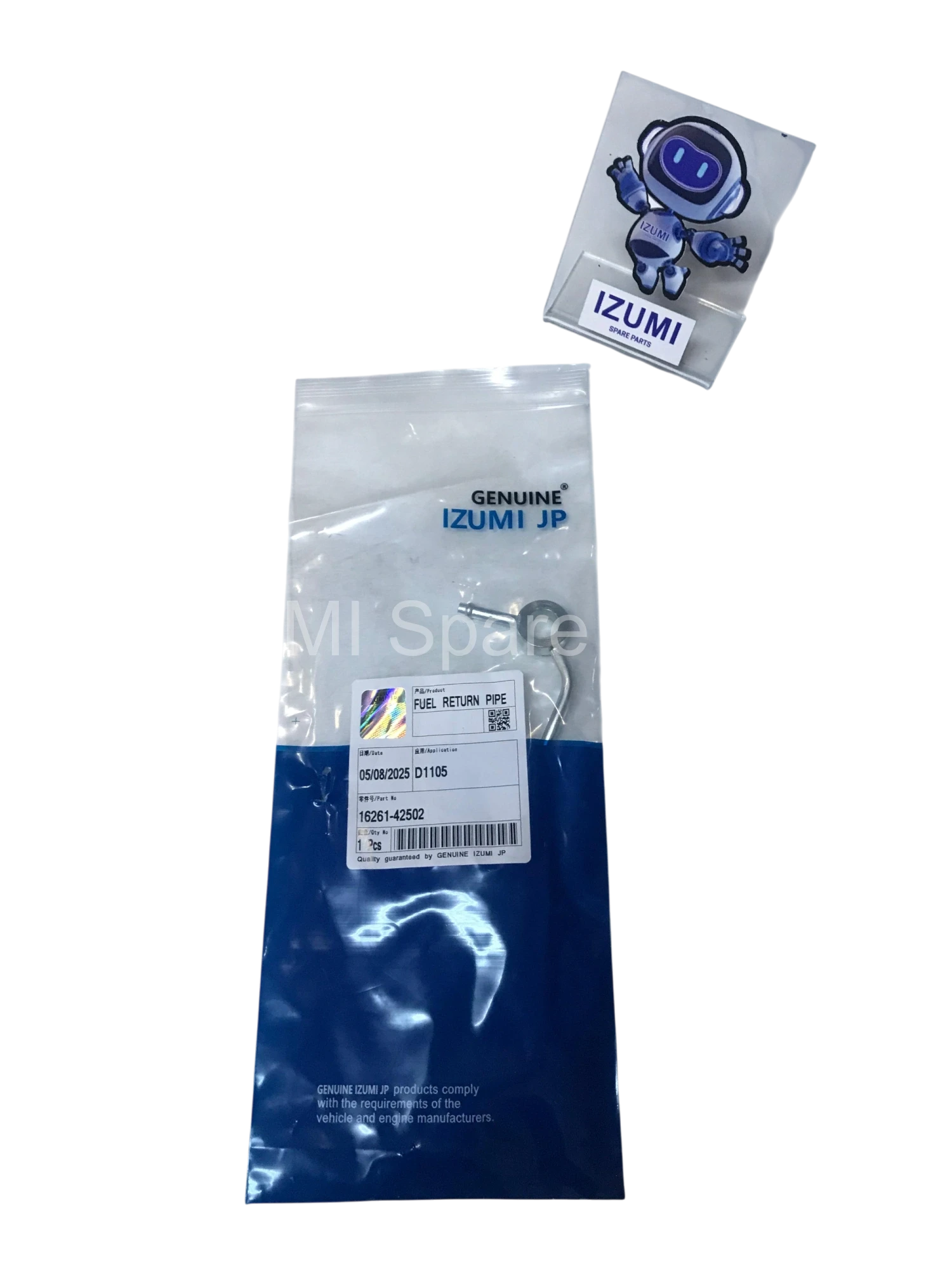 16261-42502 Fuel Return Pıpe - Resim 2