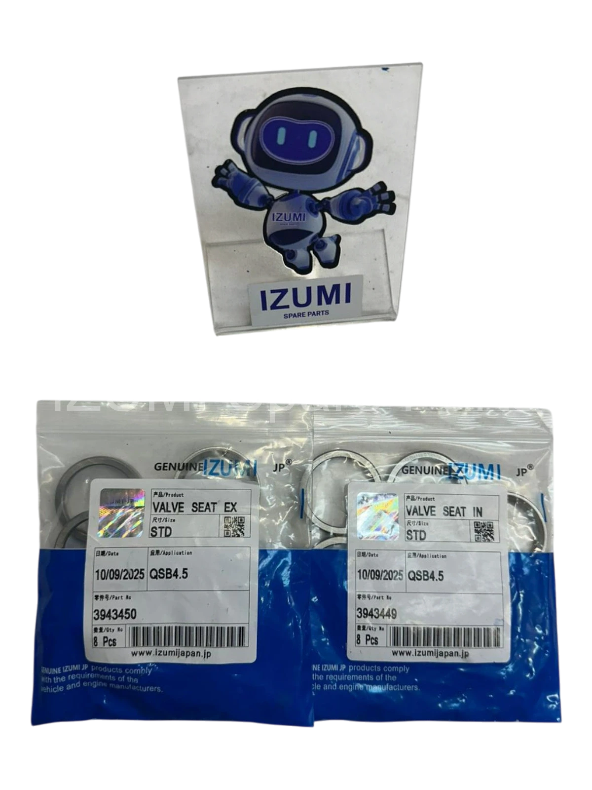 3943450 3943449 Valve Seat IN-EX