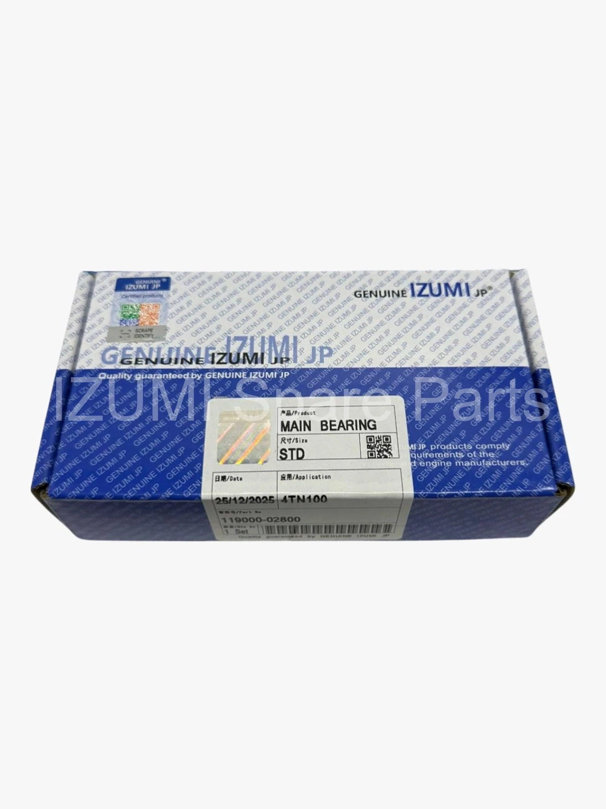 119000-02800 Main Bearing