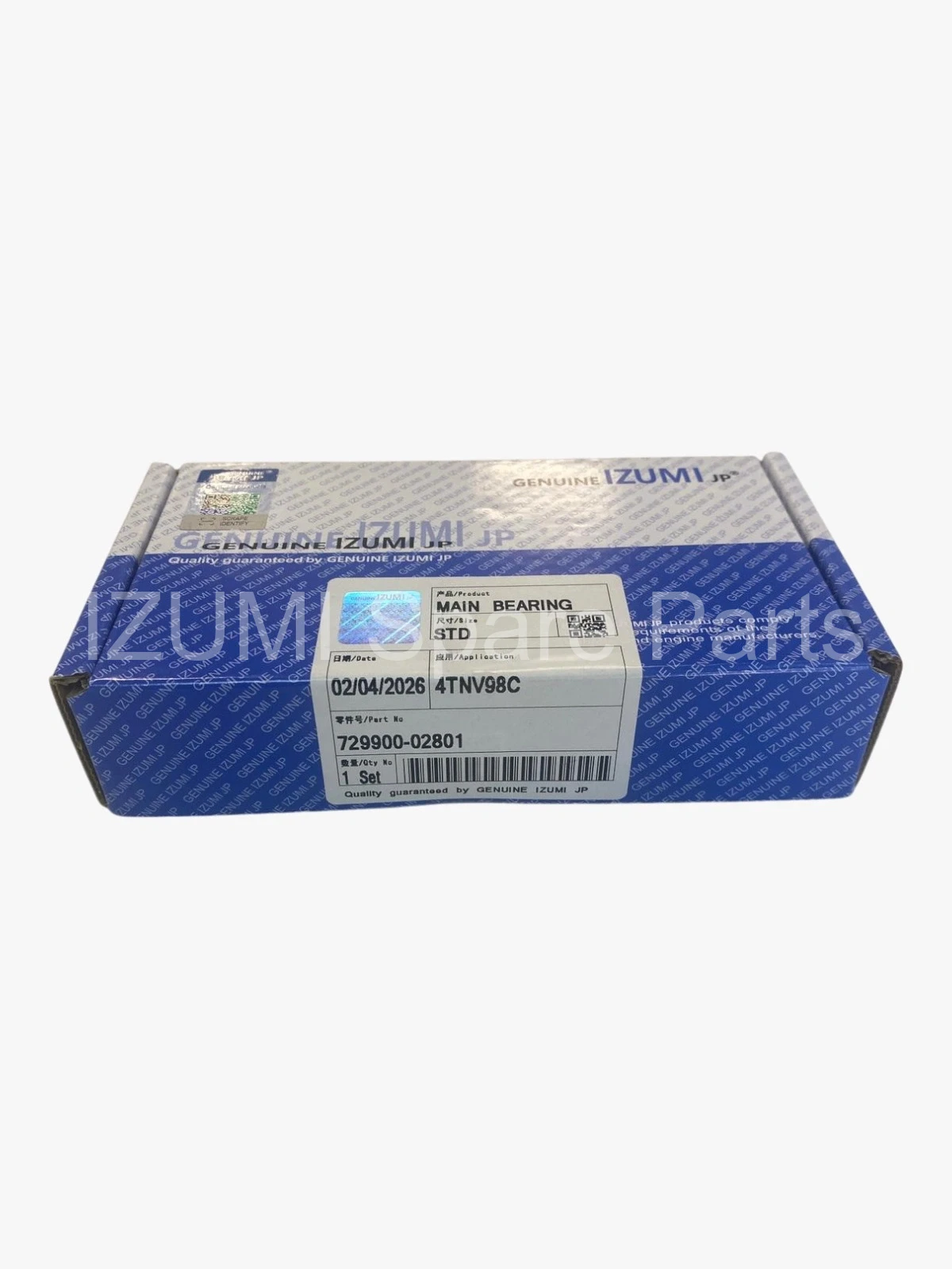 729900-02801 Main Bearing  - Resim 2